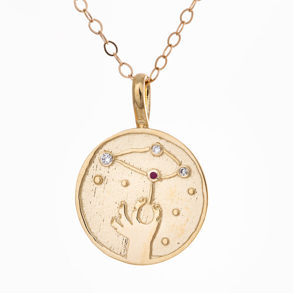 A Light in The Dark 14k gold