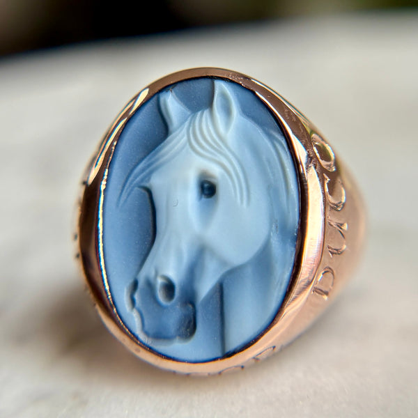 Ghost Horse Non Ducor Duco