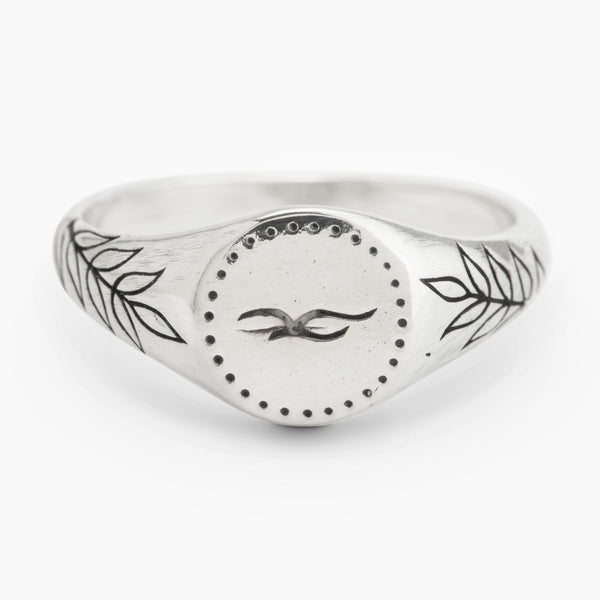 Bird Pinkie ring