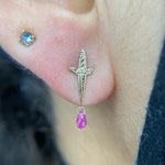 Blood Drop Kahlo Earring - product thumbnail