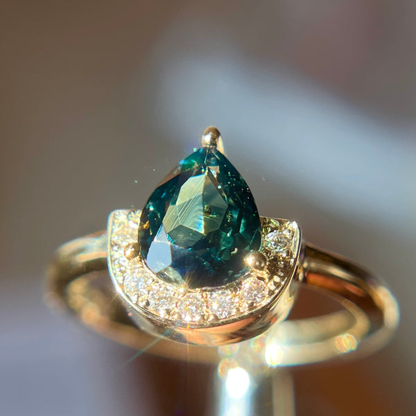 2.05ct Green Sapphire Astra