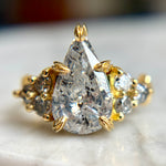 3.0ct Pear Brilliant Grey Nico - product thumbnail