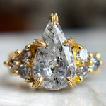 3.0ct Pear Brilliant Grey Nico - product thumbnail