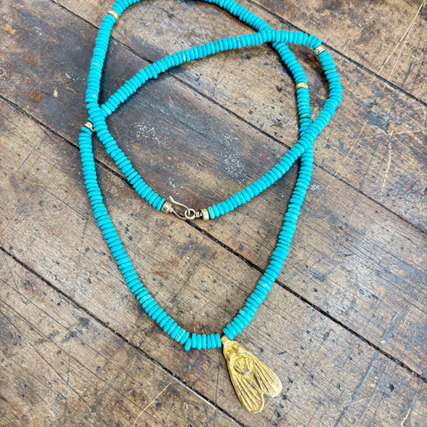 Egyptian Fly Necklace