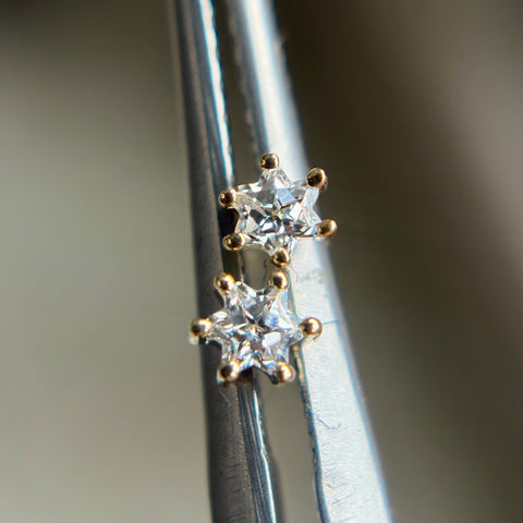 Diamond Star Studs