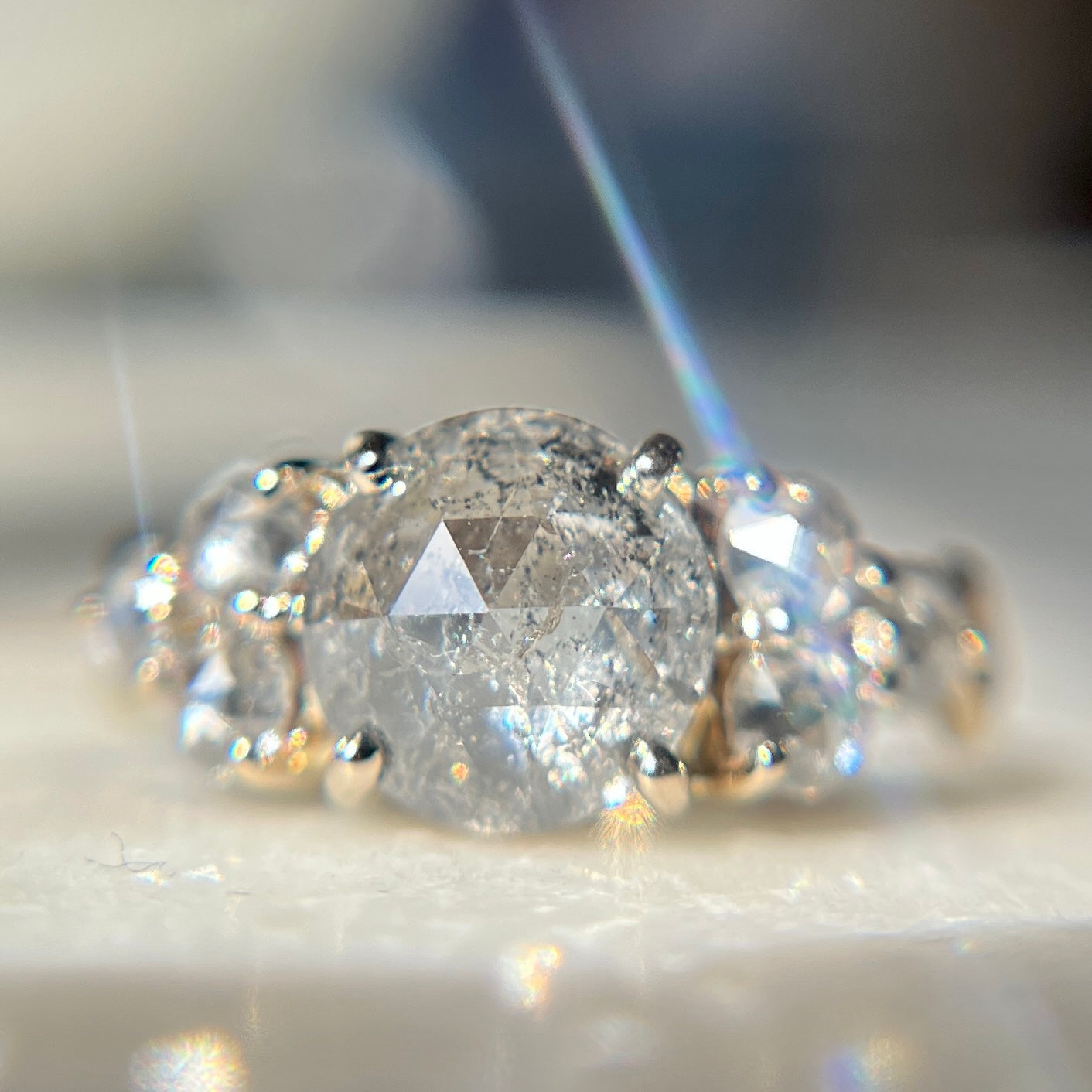 2.0ct Salt & Pepper Nico – Digby & Iona