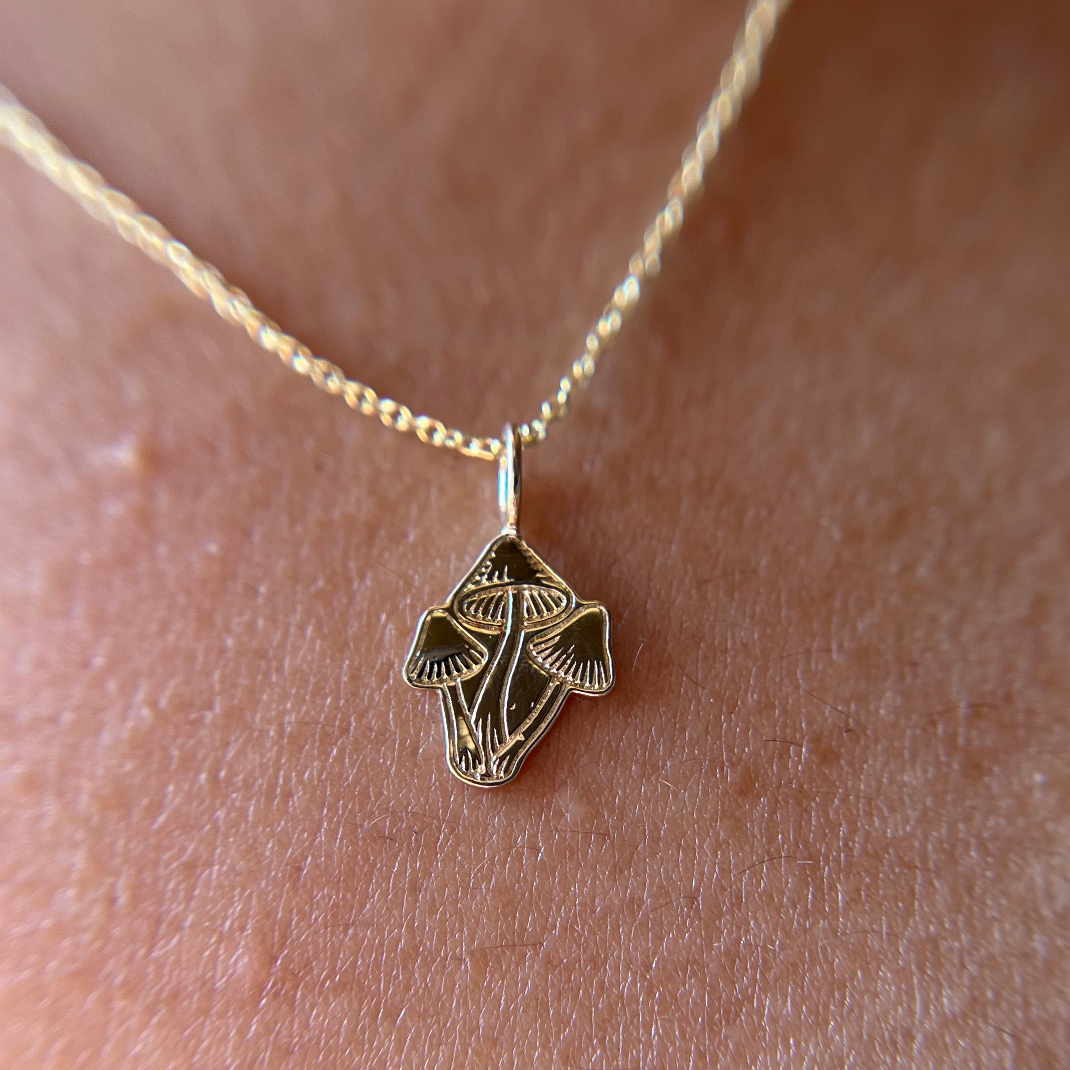 Mushroom Charm Necklace – Digby & Iona