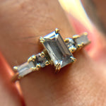 .80ct Salt & Pepper Isolde - product thumbnail