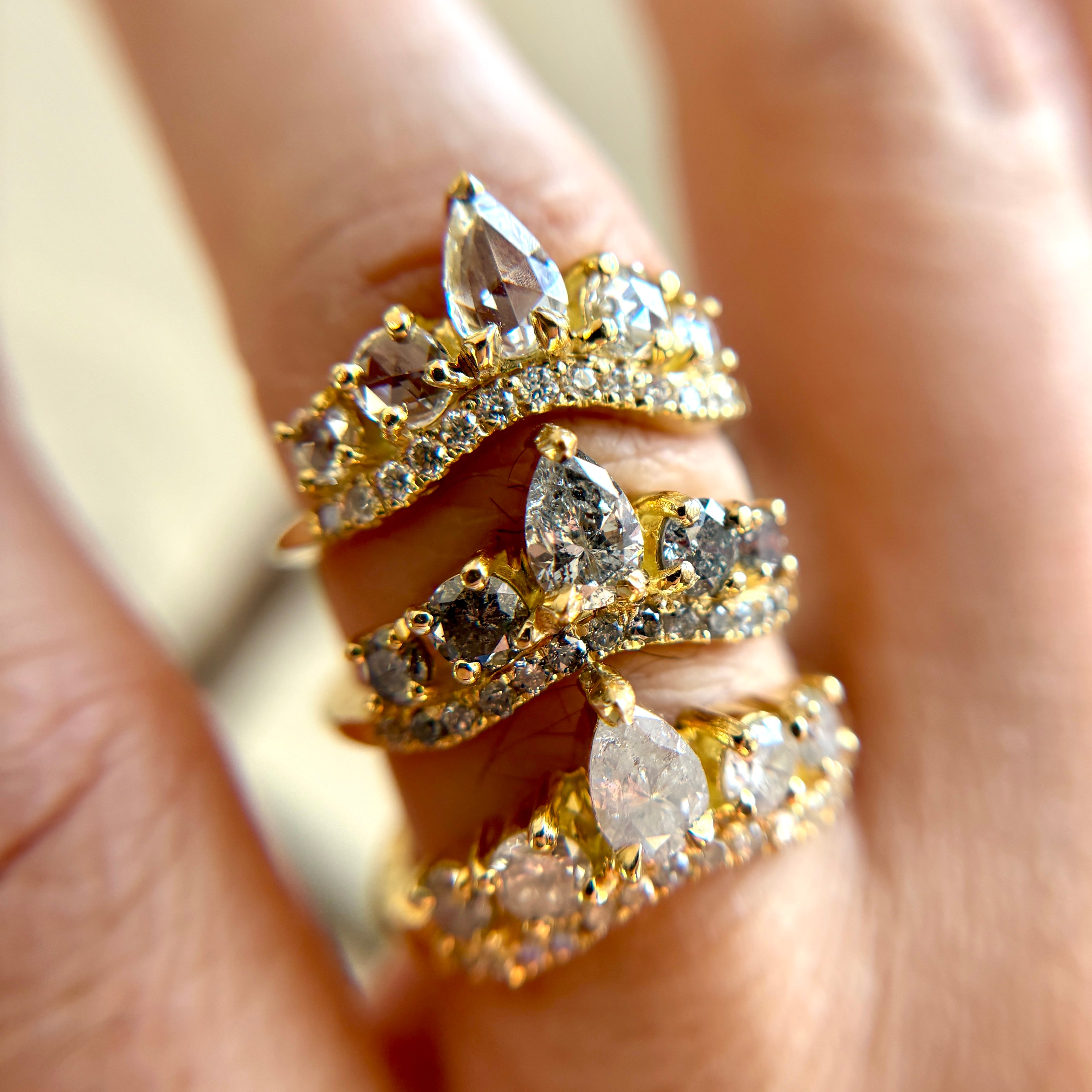 Icy Tiara Crown Nico Stacker – Digby & Iona