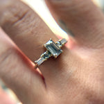 .80ct Salt & Pepper Isolde - product thumbnail