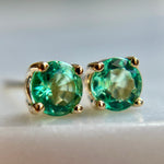 4mm Emerald Studs - product thumbnail