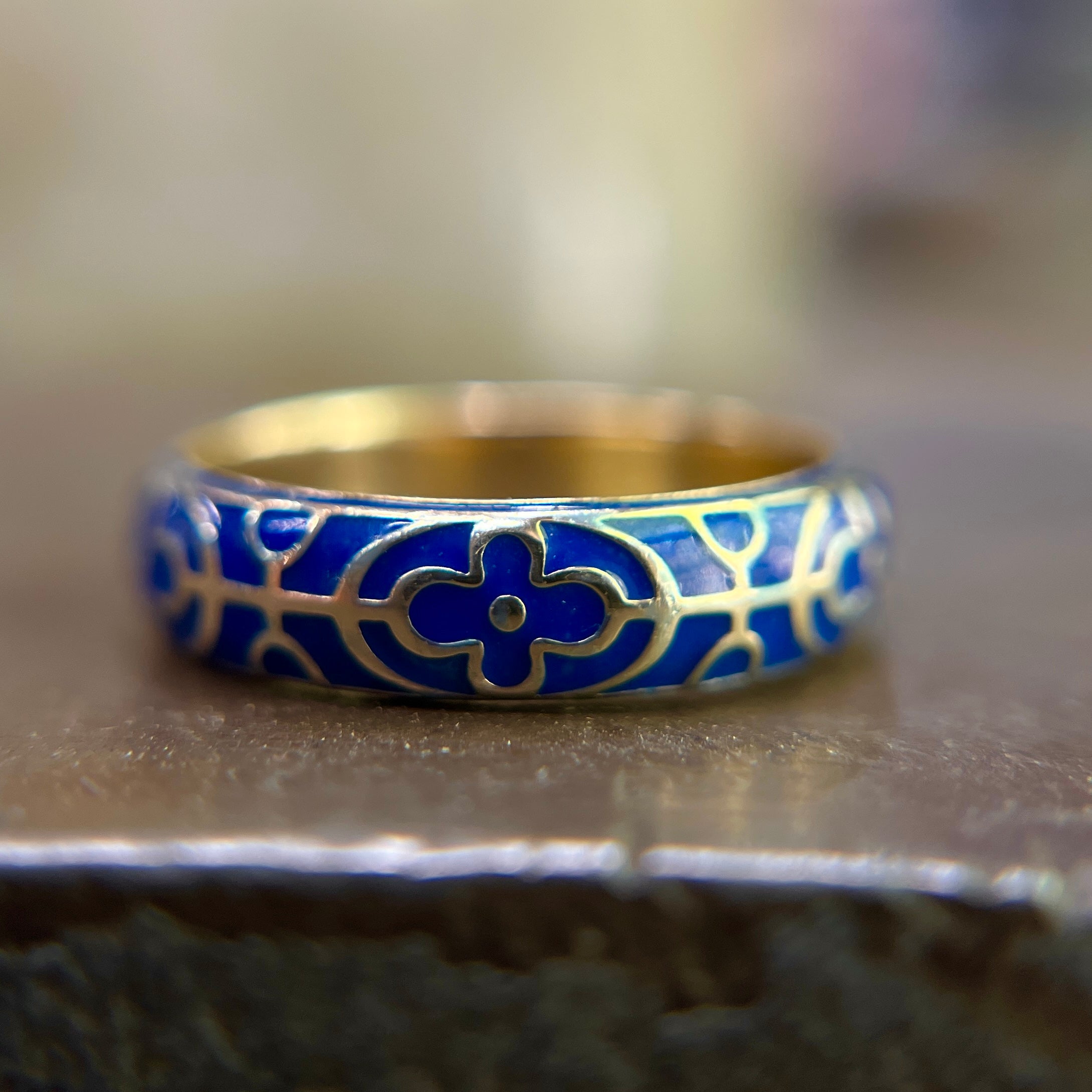 Victorian Enamel band