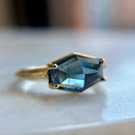 3.85ct Sapphire Boss Ring - product thumbnail