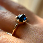 3.50ct Sapphire Boss Ring - product thumbnail