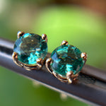 4mm Emerald Studs - product thumbnail