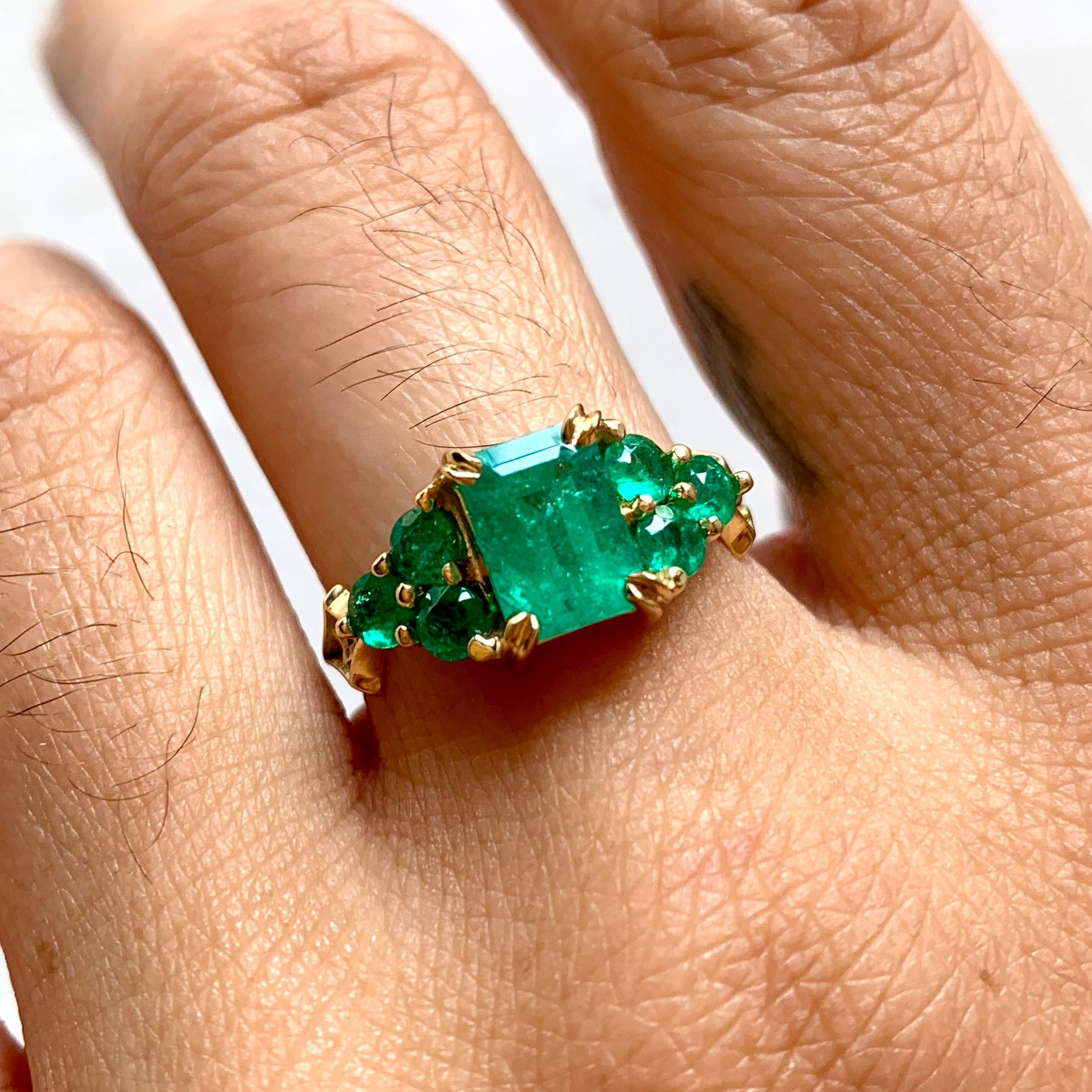 1.75 emerald on sale cut diamond