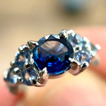 1.20ct Round Royal Blue Sapphire Nico - product thumbnail
