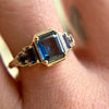 1.15ct Sapphire Deco Florin