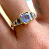 1.20ct Sapphire Deco Florin