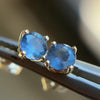 4mm Blue Sapphire Studs