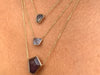 Sapphire Shield Necklace