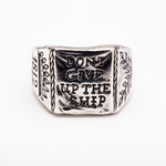 Dont Give Up The Ship ring - product thumbnail