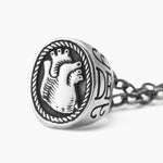 Heart Signet Necklace - product thumbnail