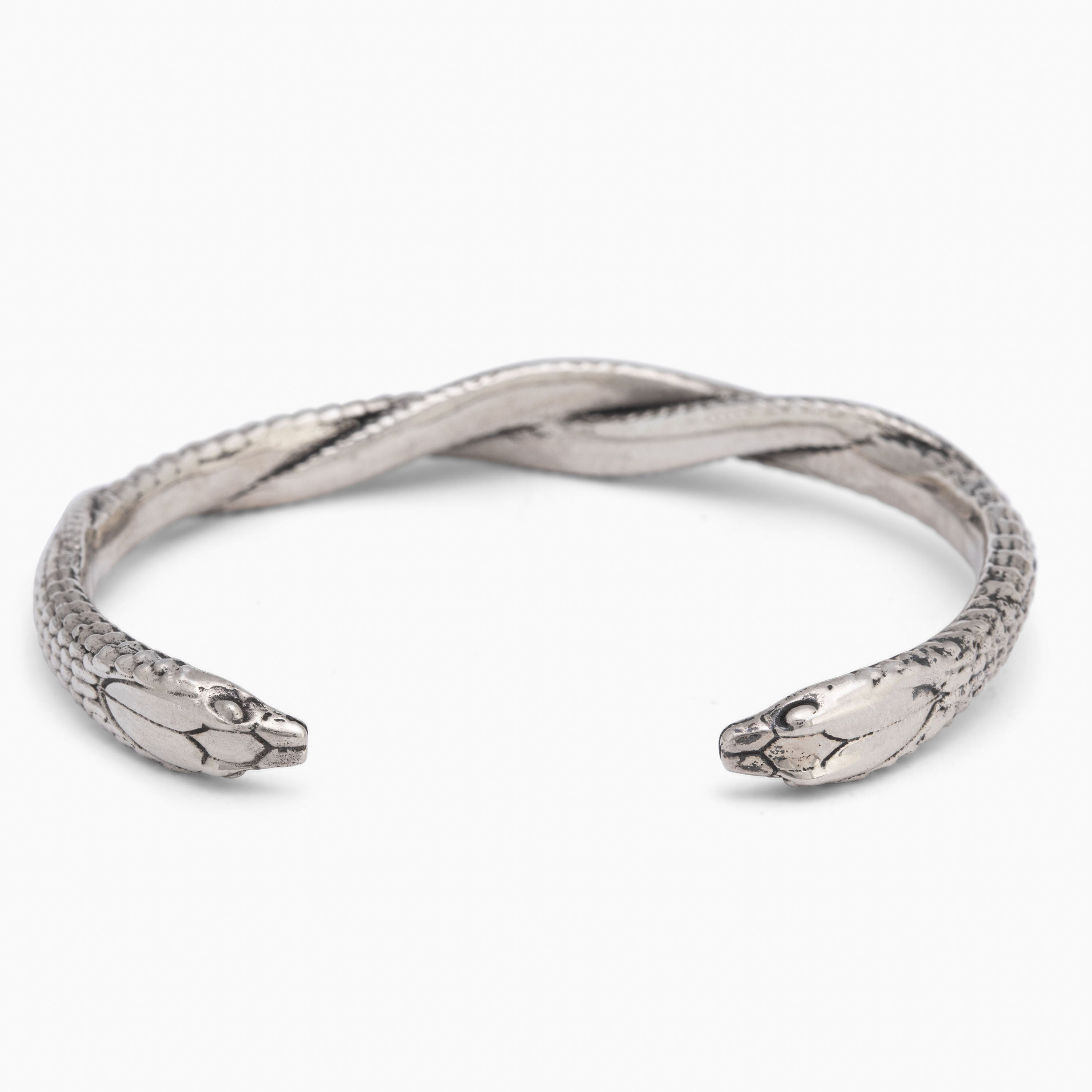 Sterling Silver Cuff Bracelet, Snake Cuff Bracelet, Jewelry Snake