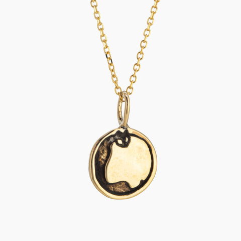 Jiji Moon Charm Necklace