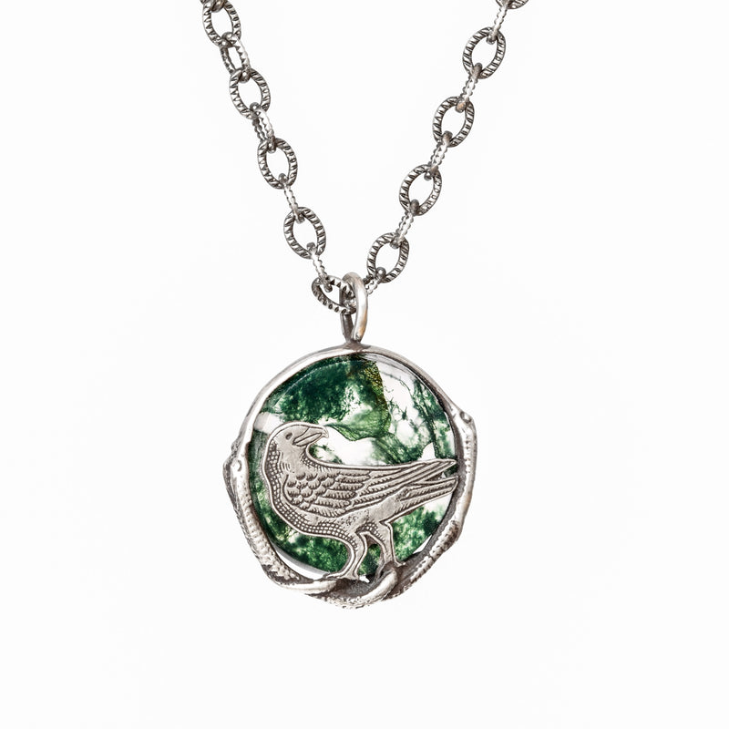 The on sale crow necklace