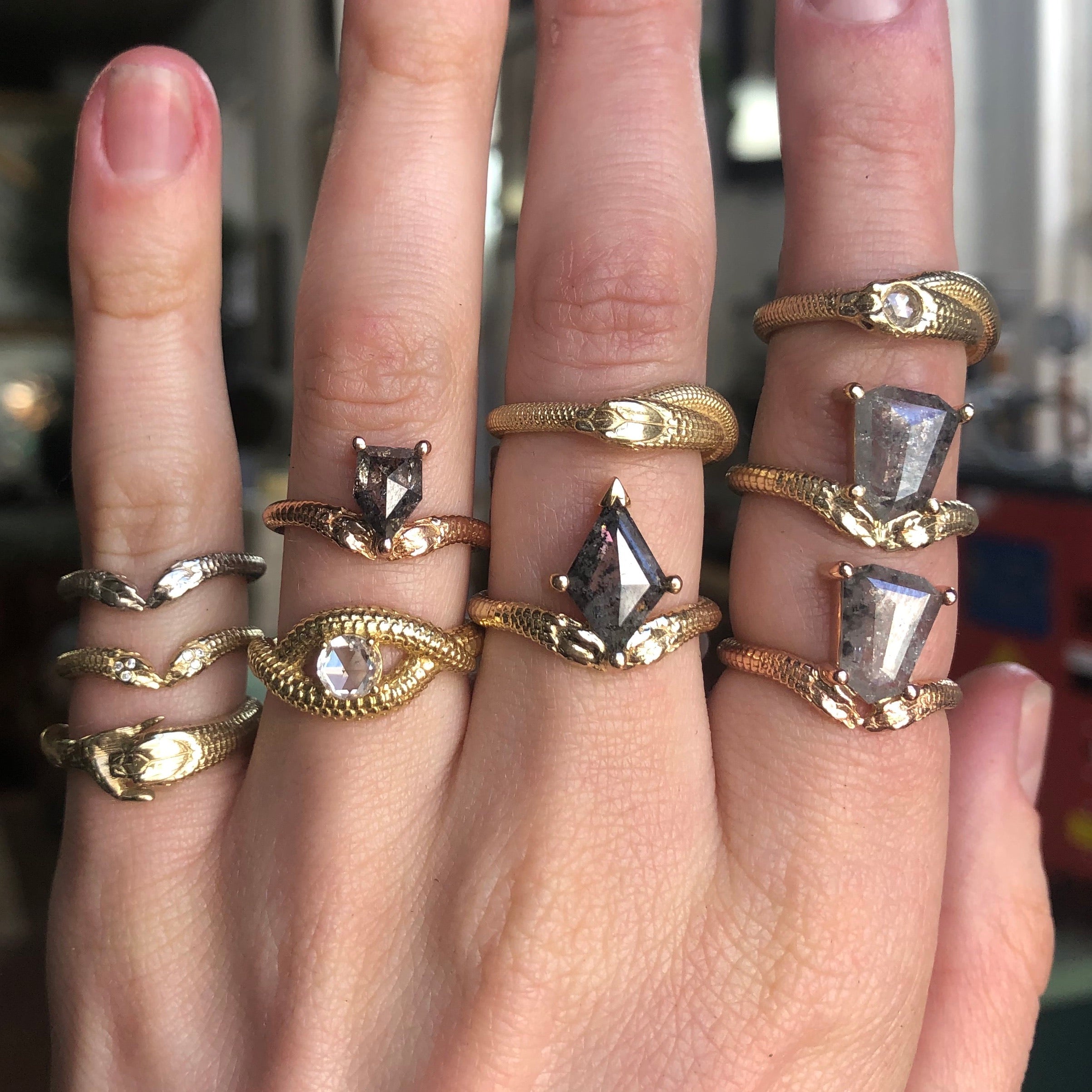 Digby&Iona 14k ゴールドネックレス ディグビーアンドアイオナ ディグビー アンド アイオナ Digby & Iona | Natura Signet Ring