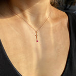 Blood Drop Kahlo Necklace - product thumbnail